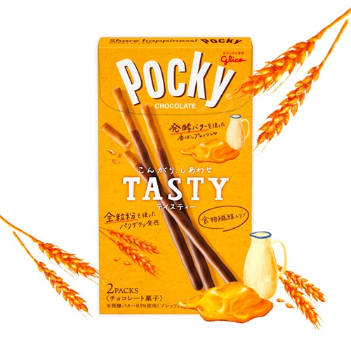 格力高 百奇塗層餅乾棒 (巧克力) Glico Pocky Chocolate Tasty